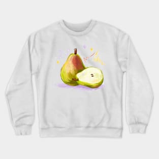 Pear HAnd Drawn Crewneck Sweatshirt